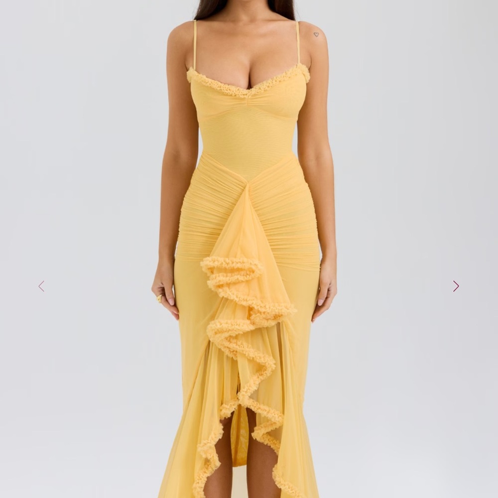 House of CB Apricot Gabbi Dress